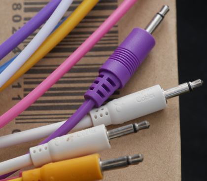 various-#4 20 eurorack patch leads plus